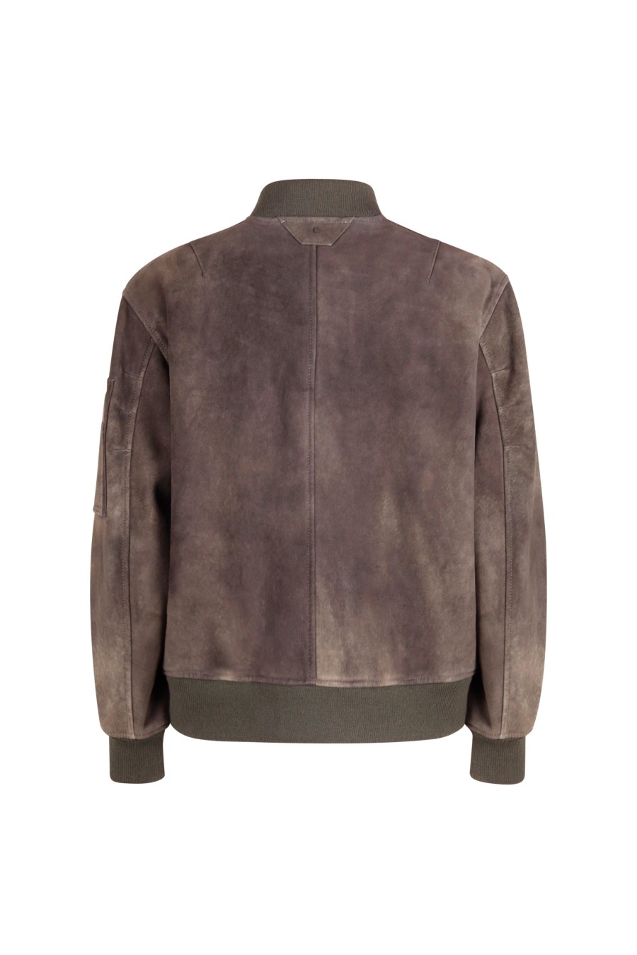 Herren Salvatore Santoro Jacken & Mantel | Bomber Jacket Suede Navy