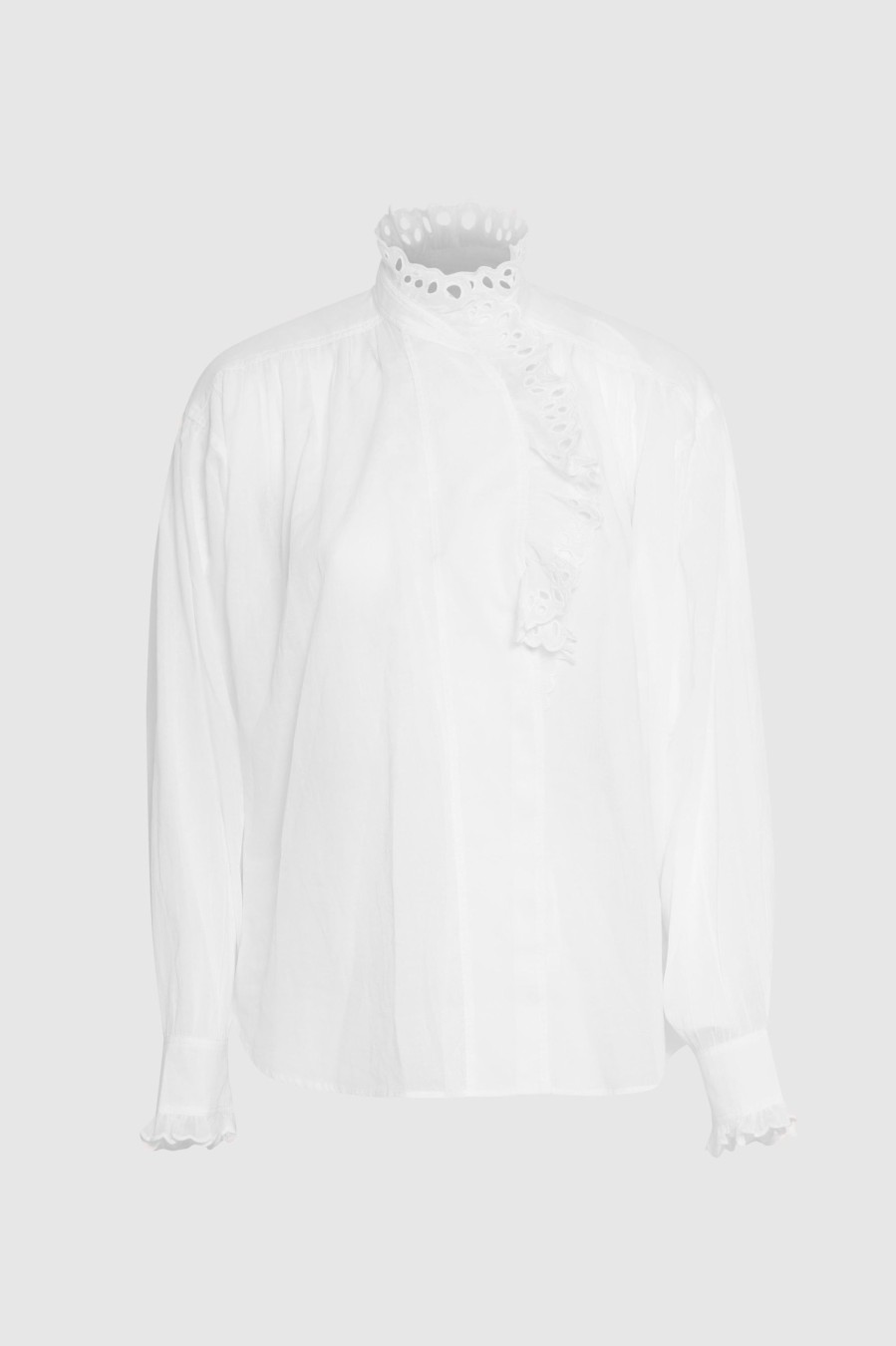 Damen Marant Étoile Blusen & Tops | Kanio Blouse White