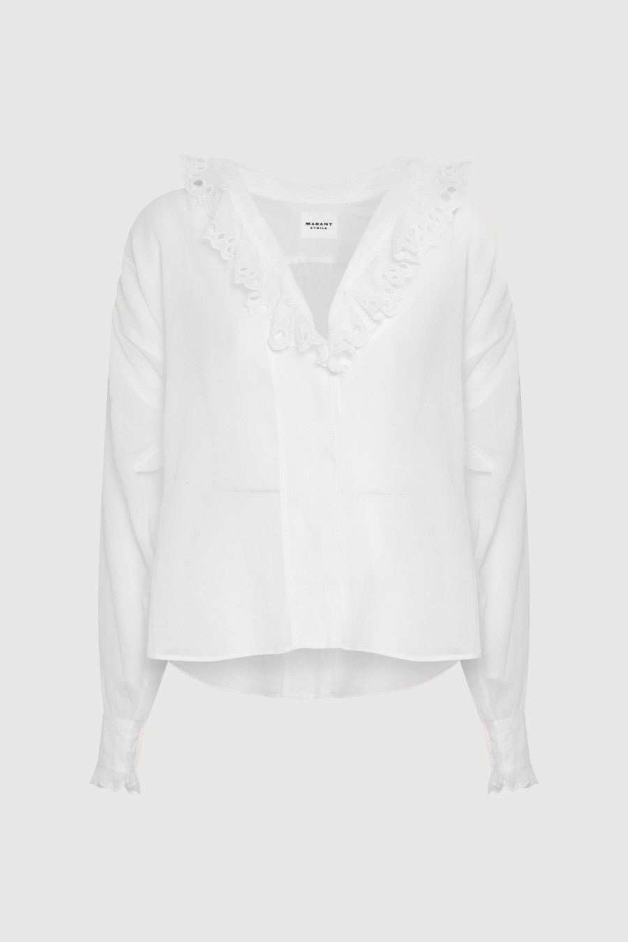 Damen Marant Étoile Blusen & Tops | Kanio Blouse White