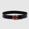 Accessoires DSquared2 Gurtel | Canadian Brothers Belt Black | M1165