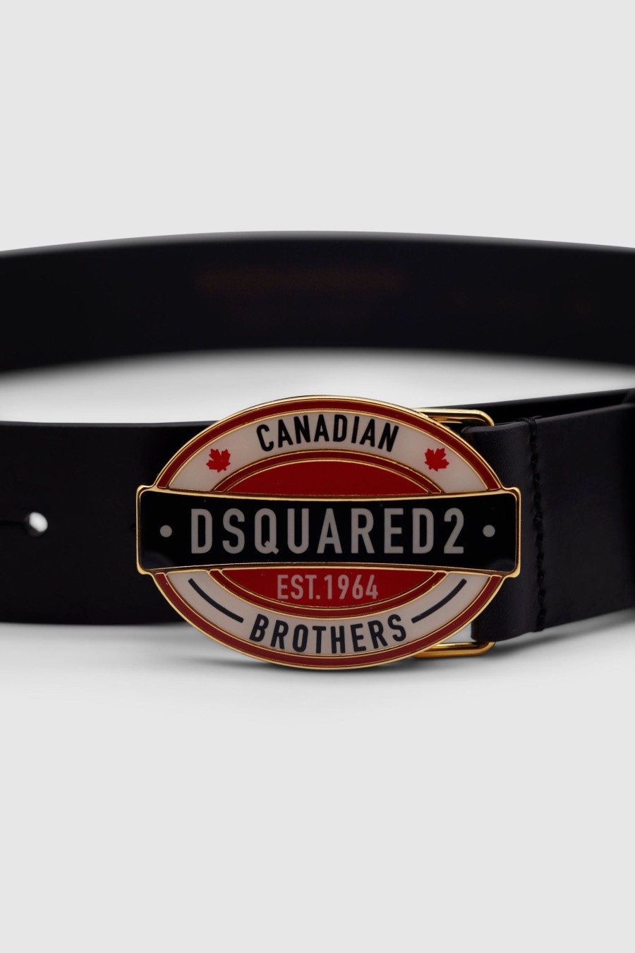 Accessoires DSquared2 Gurtel | Canadian Brothers Belt Black | M1165