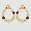 Accessoires GAS Bijoux Schmuck | Biba Earrings Yellow/ Green