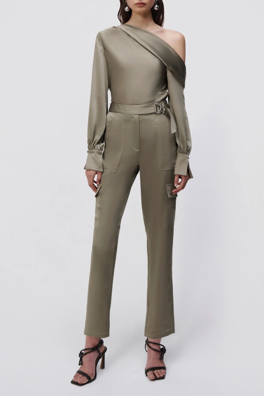 Damen Simkhai Hosen & Jumpsuits | Carolin Utility Pants Willow