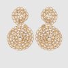 Accessoires GAS Bijoux Schmuck | Ohrringe Onde Gourmette Strass