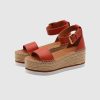 Damen See by Chloé Sandalen | Glyn Sandals Red