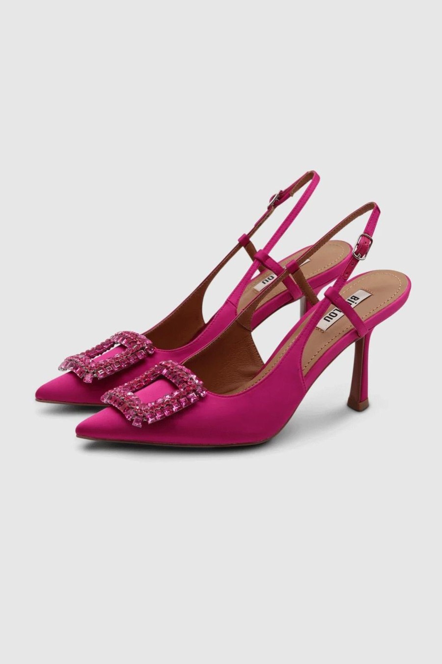 Damen Bibi Lou Pumps | Asuka Sling Pumps Fuchsia