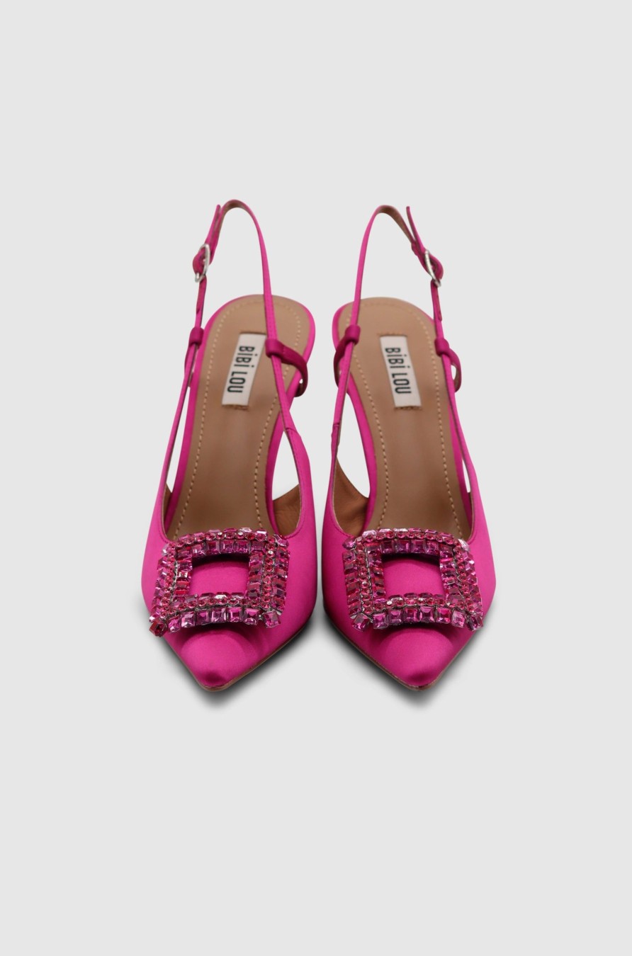 Damen Bibi Lou Pumps | Asuka Sling Pumps Fuchsia