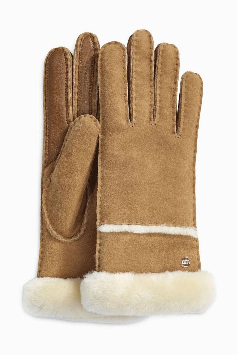 Accessoires UGG Winteraccessoires Damen | Seamed Tech Cuffs Brown