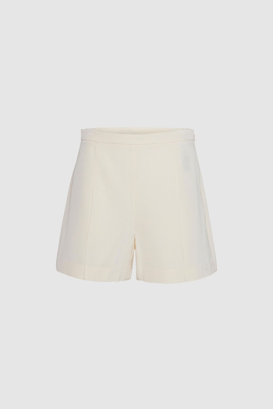 Damen Vince Hosen & Jumpsuits | High Waist Tailored Shorts Bone