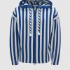 Herren JW Anderson Pullover | Hoodie Striped Zipped Anchor