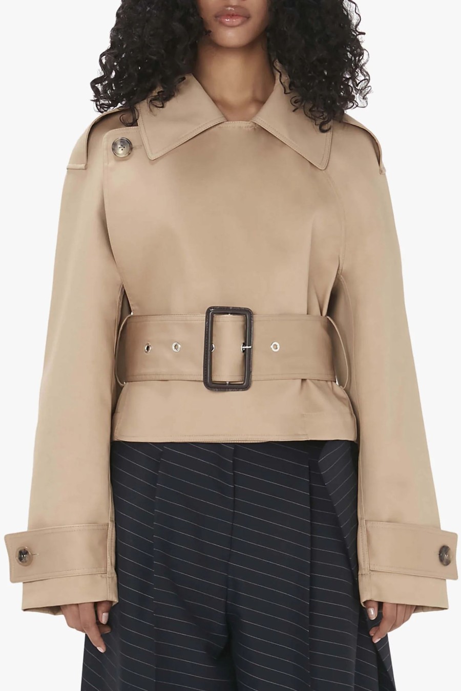 Damen JW Anderson Jacken | Trench Jacke Cropped